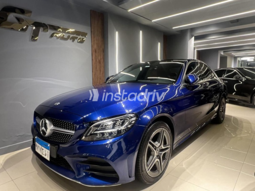 Mercedes C 300 2020 Dark Blue Automatic Used for Sale in Heliopolis - 1