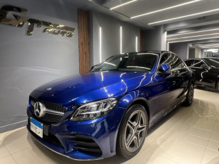 مرسيدس C 300 2020 أزرق غامق أوتوماتيك مستعملة للبيع في مصر الجديدة