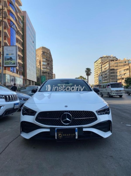 Mercedes CLA 200 2024 White Automatic Used for Sale in Nasr city - 1