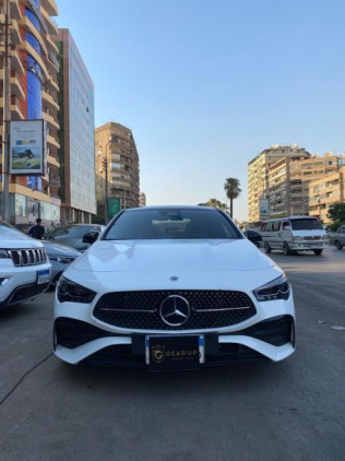 Mercedes CLA 200 2024 White Automatic Used for Sale in Nasr city