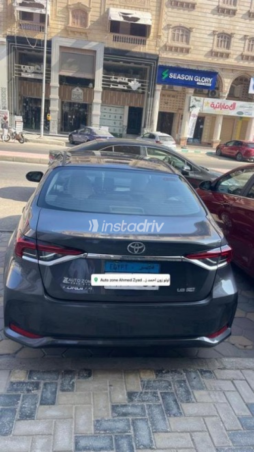 Toyota Corolla 2022 Gray Automatic Used for Sale in Damietta - 3