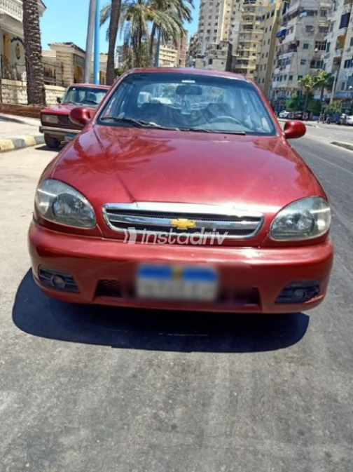 Daewoo Lanos 2 2000 Dark Red Automatic Used for Sale in Alexandria - 1