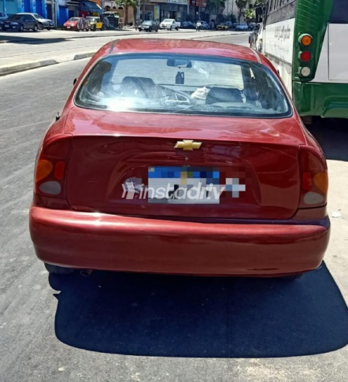 Daewoo Lanos 2 2000 Dark Red Automatic Used for Sale in Alexandria - 2