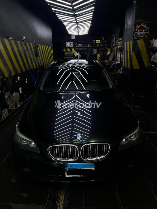 BMW 525 2007 Black Automatic Used for Sale in Alexandria - 2