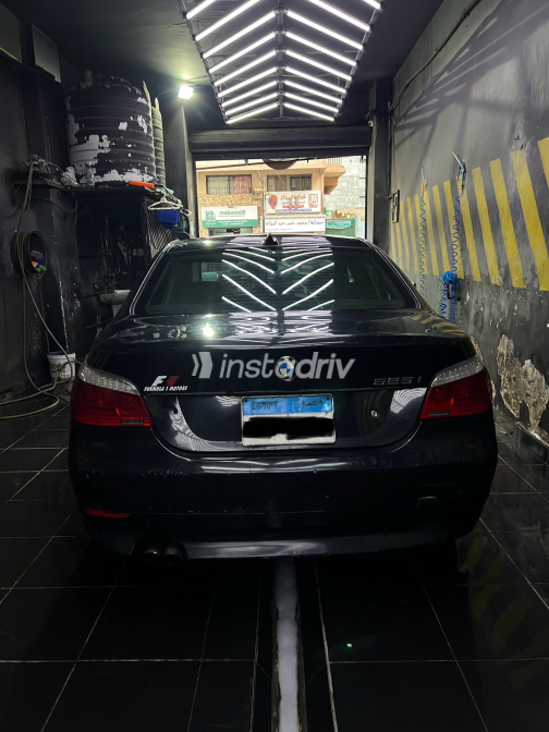 BMW 525 2007 Black Automatic Used for Sale in Alexandria - 3