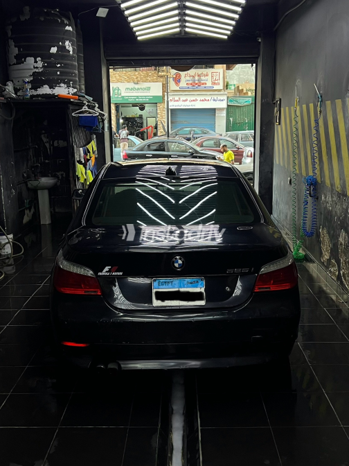 BMW 525 2007 Black Automatic Used for Sale in Alexandria - 10