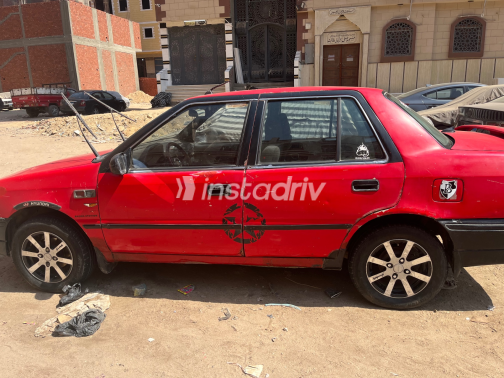 Hyundai Excel 1995 Red Manual Used for Sale in Qalyubia - 2