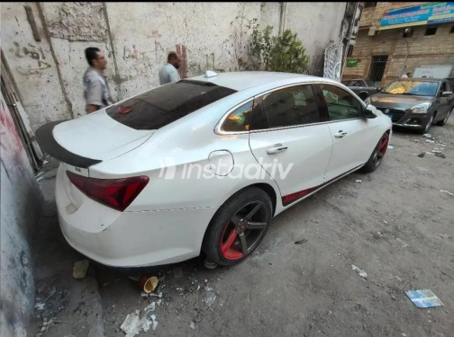 شيفروليه ماليبو 2017 أبيض أوتوماتيك مستعملة للبيع في الإسكندرية - 3