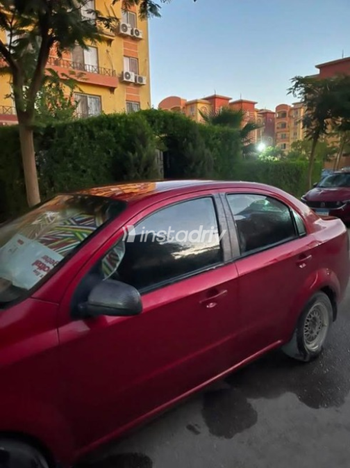 Chevrolet Aveo 2015 Red Automatic Used for Sale in Hadayek October - 2