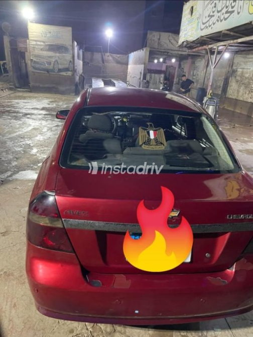 Chevrolet Aveo 2015 Red Automatic Used for Sale in Hadayek October - 3
