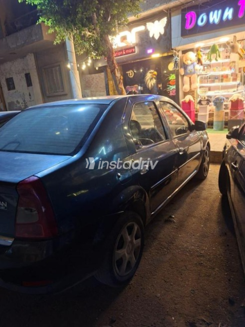 رينو لوجان 2014 رمادي غامق أوتوماتيك مستعملة للبيع في المنيا‎ - 2