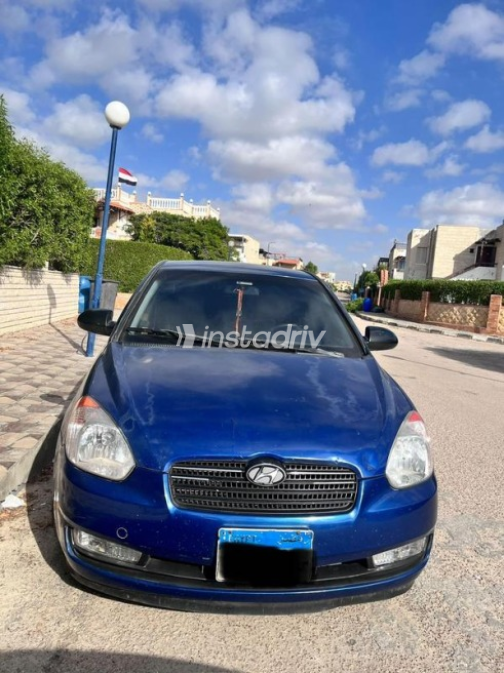هيونداي اكسنت RB 2006 أزرق غامق أوتوماتيك مستعملة للبيع في المهندسين - 2