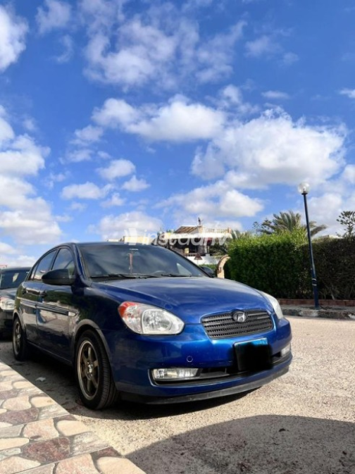 هيونداي اكسنت RB 2006 أزرق غامق أوتوماتيك مستعملة للبيع في المهندسين - 4