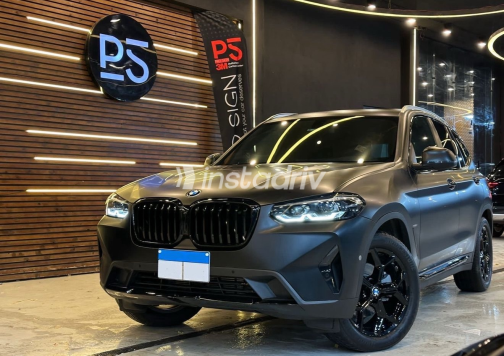 BMW X3 2024 Black Automatic Used for Sale in Cairo - 2