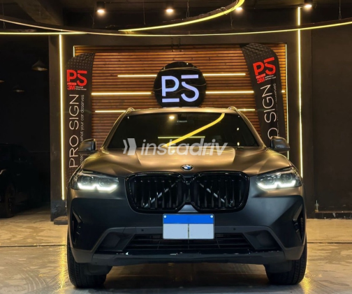 BMW X3 2024 Black Automatic Used for Sale in Cairo - 3