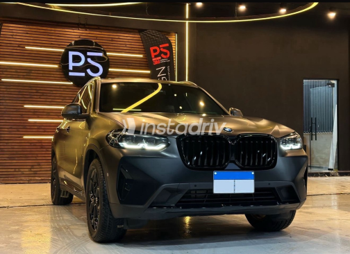 BMW X3 2024 Black Automatic Used for Sale in Cairo - 4