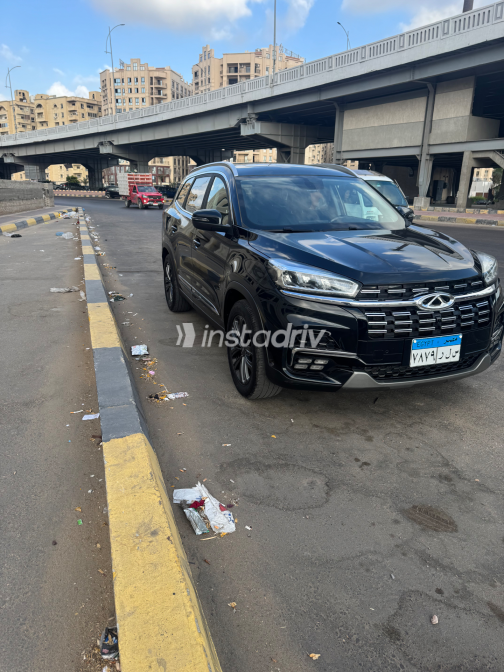 شيرى 8  تيجو 2024 أسود أوتوماتيك مستعملة للبيع في الإسكندرية - 5