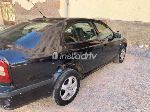 سكودا اوكتافيا A4 2008 أسود أوتوماتيك مستعملة للبيع في البحر الأحمر - 1