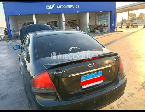 Kia Cerato 2007 Black Automatic Used for Sale in Alexandria - 7