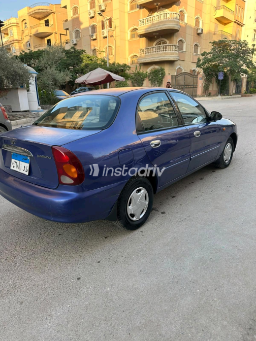دايو لانوس 2 2001 أزرق يدوي مستعملة للبيع في الجيزة - 5