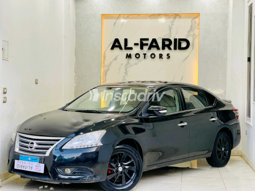 نيسان سنترا 2018 أسود أوتوماتيك مستعملة للبيع في الإسكندرية - 4