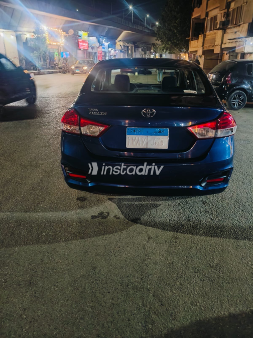 Toyota Belta 2022 Blue Automatic Used for Sale in Giza - 2