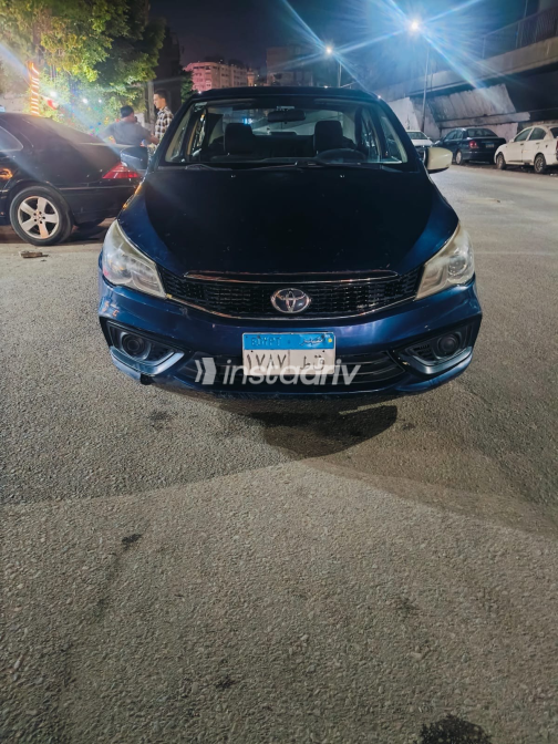 Toyota Belta 2022 Blue Automatic Used for Sale in Giza - 3