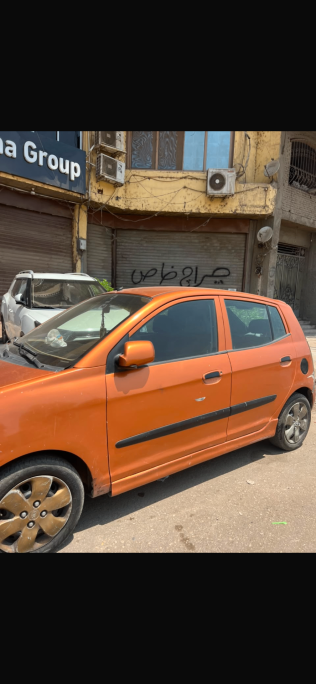 كيا بيكانتو 2004 برتقالي يدوي مستعملة للبيع في القليوبية‎‎