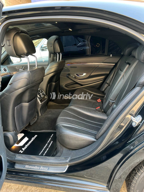 مرسيدس S 450 2018 أسود أوتوماتيك مستعملة للبيع في مصر الجديدة - 1