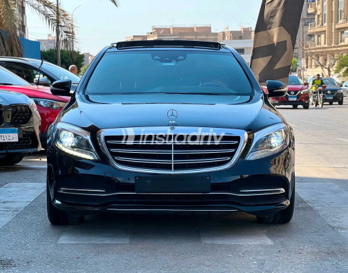 مرسيدس S 450 2018 أسود أوتوماتيك مستعملة للبيع في مصر الجديدة - 3