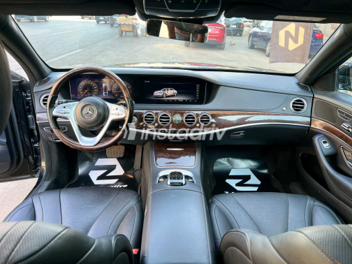 مرسيدس S 450 2018 أسود أوتوماتيك مستعملة للبيع في مصر الجديدة - 5