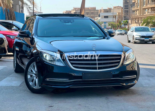 مرسيدس S 450 2018 أسود أوتوماتيك مستعملة للبيع في مصر الجديدة - 7