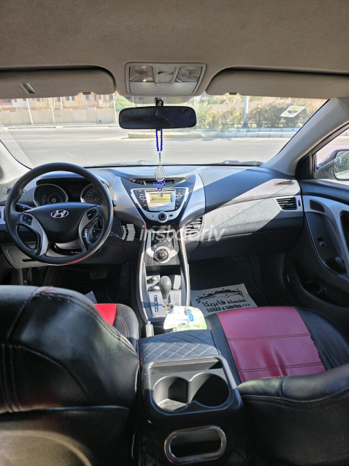 Hyundai Elantra MD 2013 Gray Automatic Used for Sale in Cairo - 1