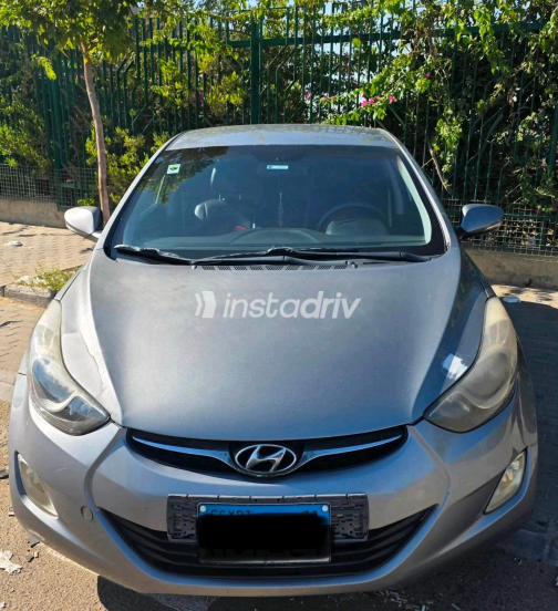 Hyundai Elantra MD 2013 Gray Automatic Used for Sale in Cairo - 7