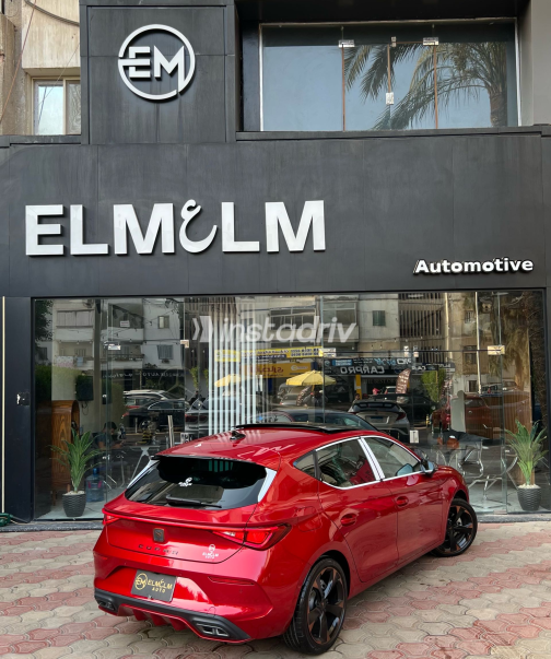 Cupra Leon 2024 Red Automatic Used for Sale in Nasr city - 9