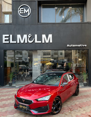 Cupra Leon 2024 Red Automatic Used for Sale in Nasr city
