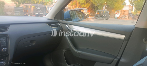 Skoda Octavia 2017 White Automatic Used for Sale in Helwan - 4