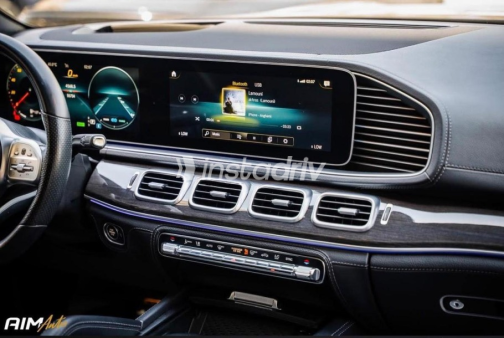 Mercedes GLS 2020 Black Automatic Used for Sale in Cairo - 7