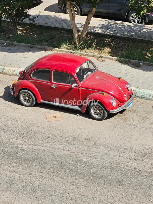Volkswagen Beetle 1970 Red Manual Used for Sale in Giza - 3