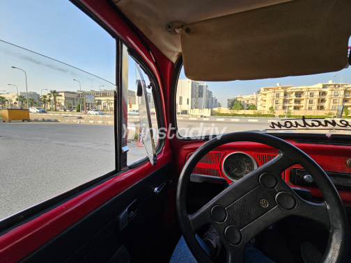 Volkswagen Beetle 1970 Red Manual Used for Sale in Giza - 5