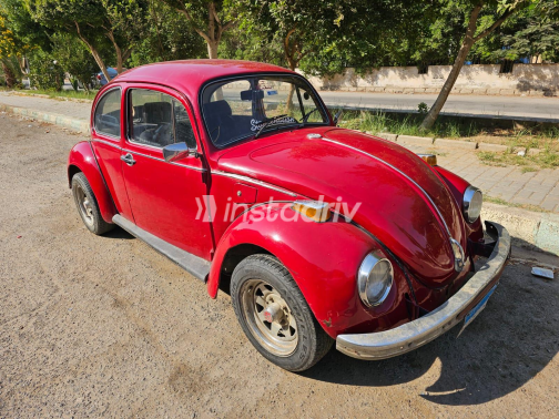 Volkswagen Beetle 1970 Red Manual Used for Sale in Giza - 6