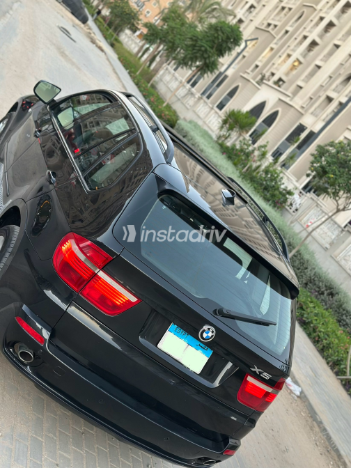 BMW X5 2008 Black Automatic Used for Sale in Nasr city - 1