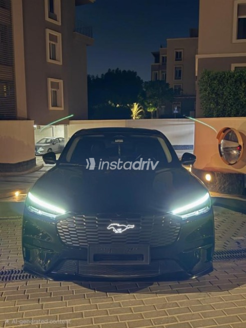 Ford Mustang 2022 Black Automatic Used for Sale in 6 October - 1