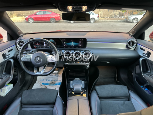 Mercedes CLA 200 2024 Red Automatic Used for Sale in Cairo - 2