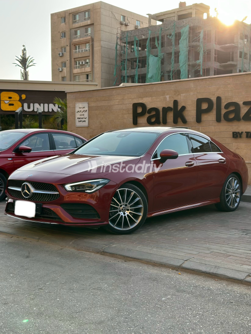 Mercedes CLA 200 2024 Red Automatic Used for Sale in Cairo - 3