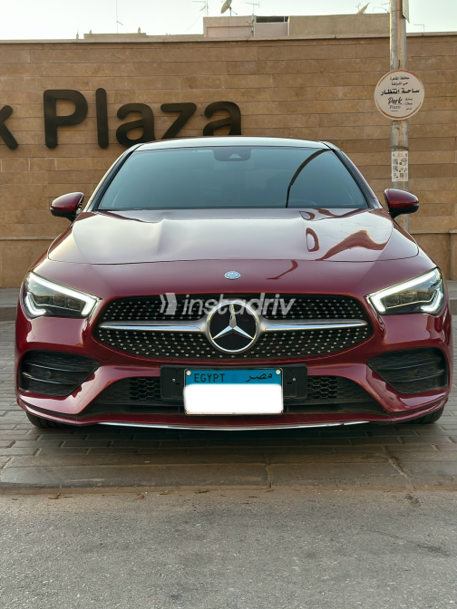 Mercedes CLA 200 2024 Red Automatic Used for Sale in Cairo - 4