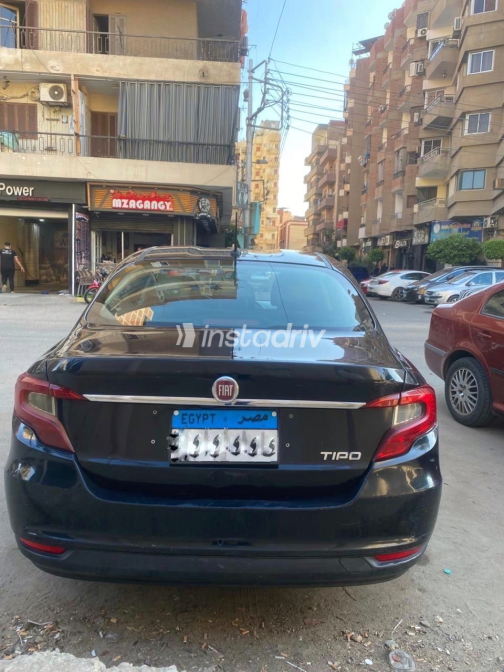 فيات تيبو 2019 أسود أوتوماتيك مستعملة للبيع في طنطا - 1