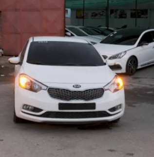 Kia K3 2013 White Automatic Used for Sale in Cairo