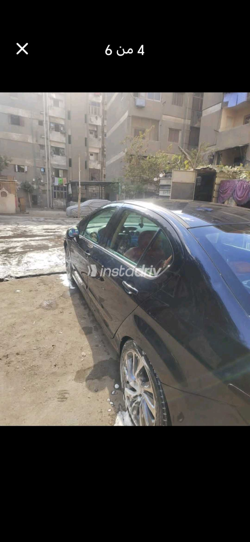 بيجو 408 2012 أسود أوتوماتيك مستعملة للبيع في القاهرة - 5