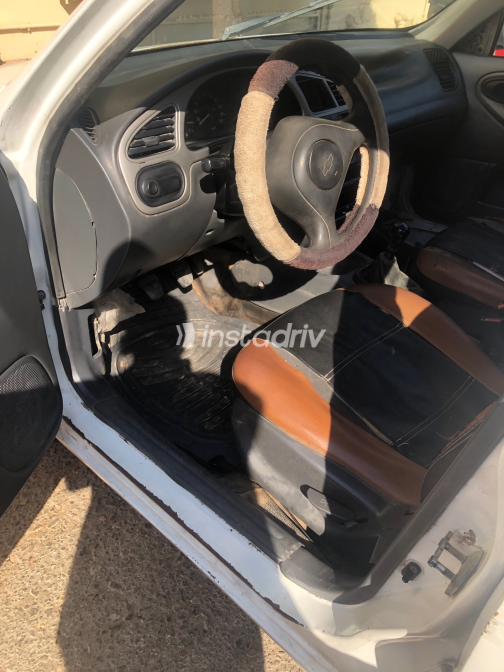 Chevrolet Lanos 2010 White Manual Used for Sale in Cairo - 1